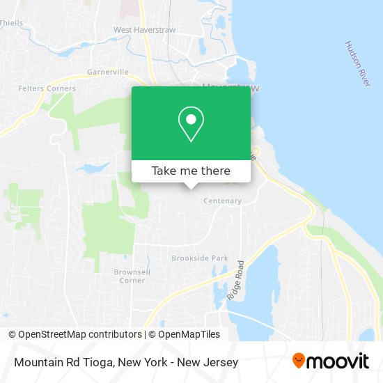 Mapa de Mountain Rd Tioga