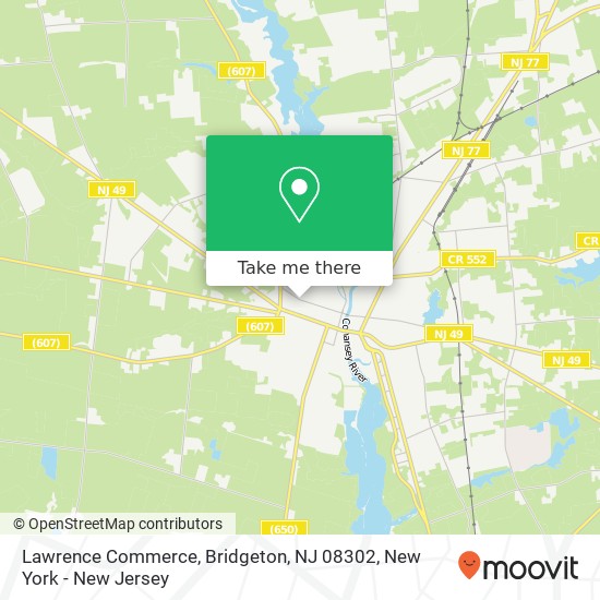 Lawrence Commerce, Bridgeton, NJ 08302 map