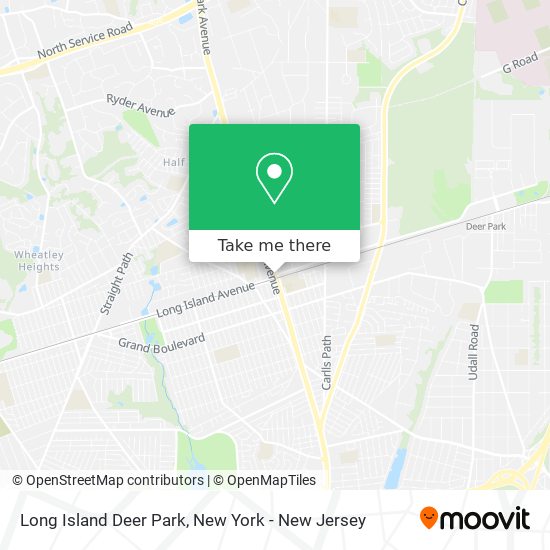 Long Island Deer Park map