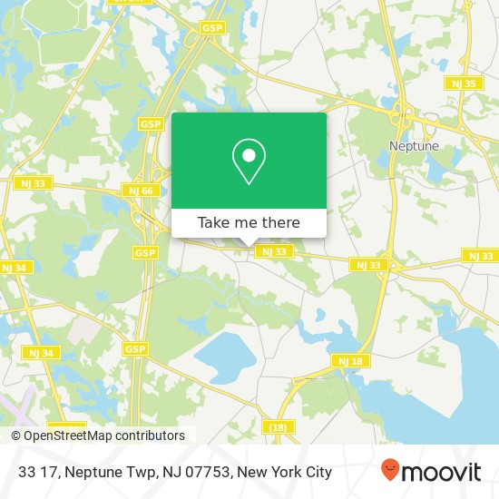 33 17, Neptune Twp, NJ 07753 map
