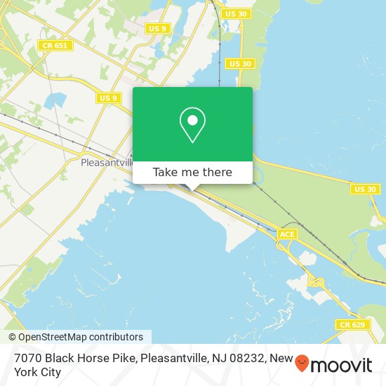 7070 Black Horse Pike, Pleasantville, NJ 08232 map