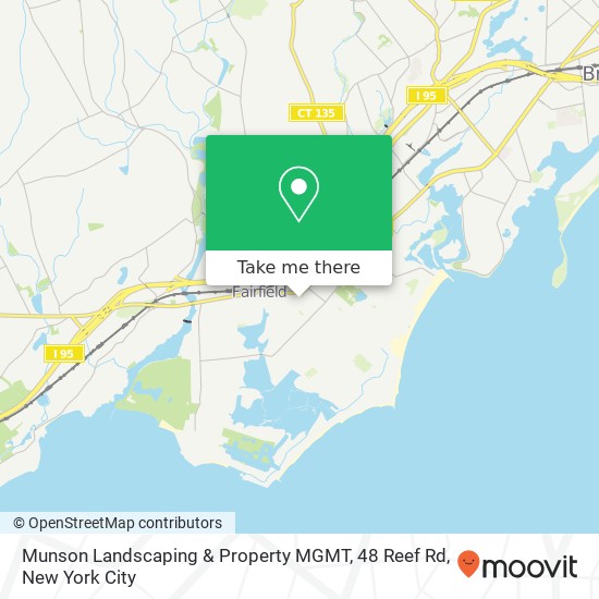 Munson Landscaping & Property MGMT, 48 Reef Rd map