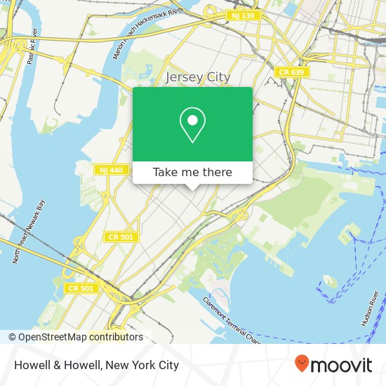 Mapa de Howell & Howell