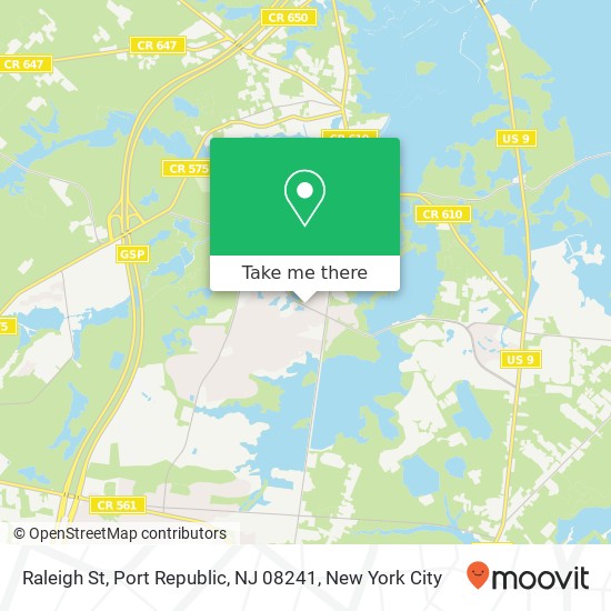 Raleigh St, Port Republic, NJ 08241 map