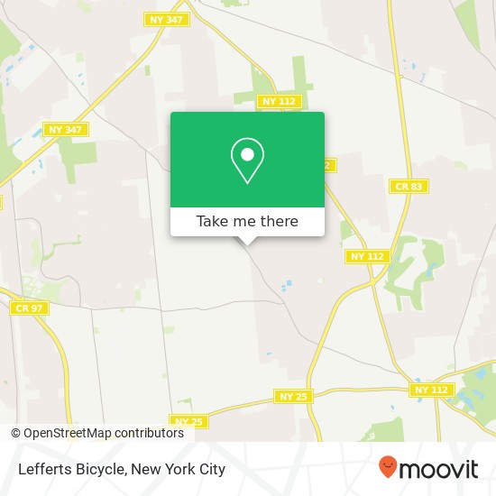 Lefferts Bicycle, Coram, NY 11727 map