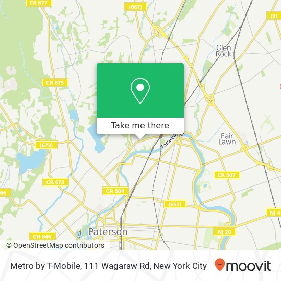 Metro by T-Mobile, 111 Wagaraw Rd map