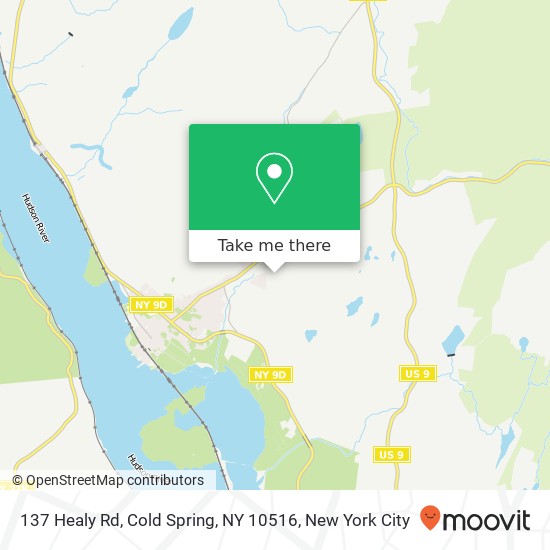 137 Healy Rd, Cold Spring, NY 10516 map