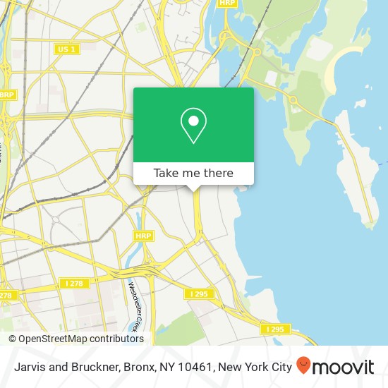 Jarvis and Bruckner, Bronx, NY 10461 map