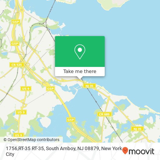 Mapa de 1756,RT-35 RT-35, South Amboy, NJ 08879