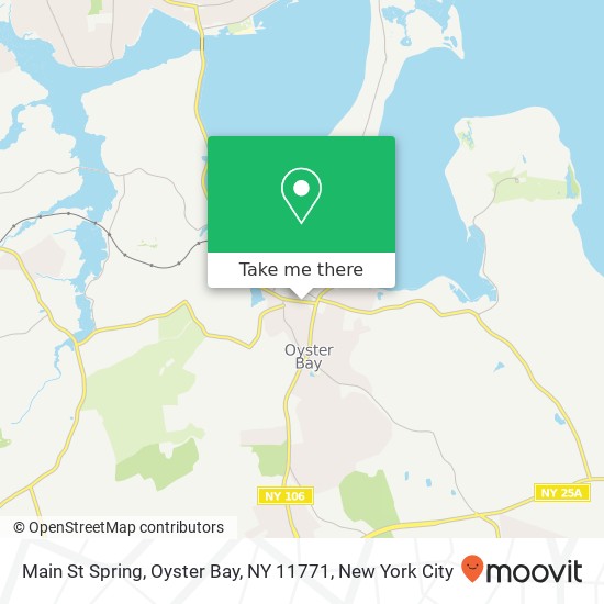 Main St Spring, Oyster Bay, NY 11771 map