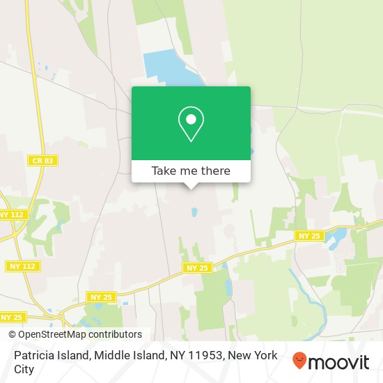 Patricia Island, Middle Island, NY 11953 map
