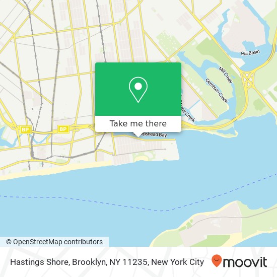 Hastings Shore, Brooklyn, NY 11235 map