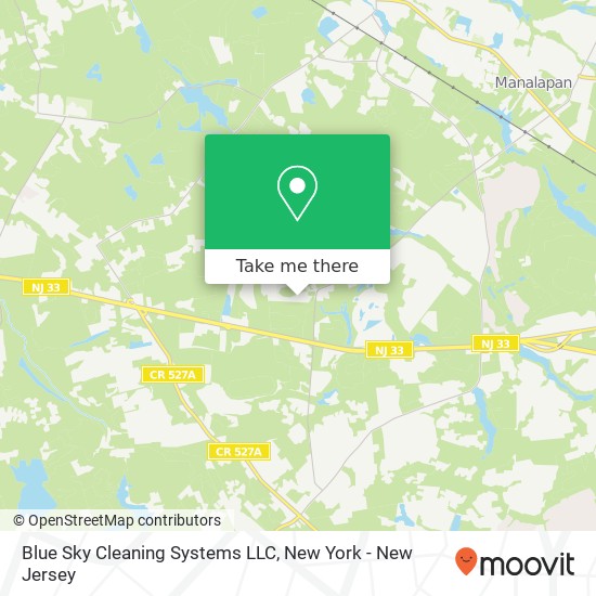 Blue Sky Cleaning Systems LLC, 14 Sunningdale Cir map