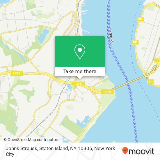 Johns Strauss, Staten Island, NY 10305 map