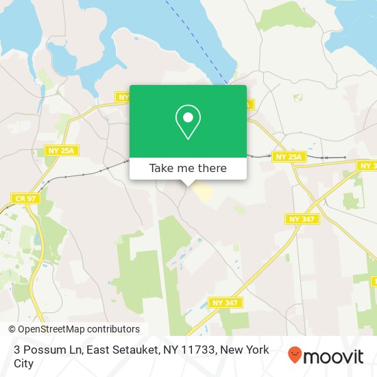 3 Possum Ln, East Setauket, NY 11733 map