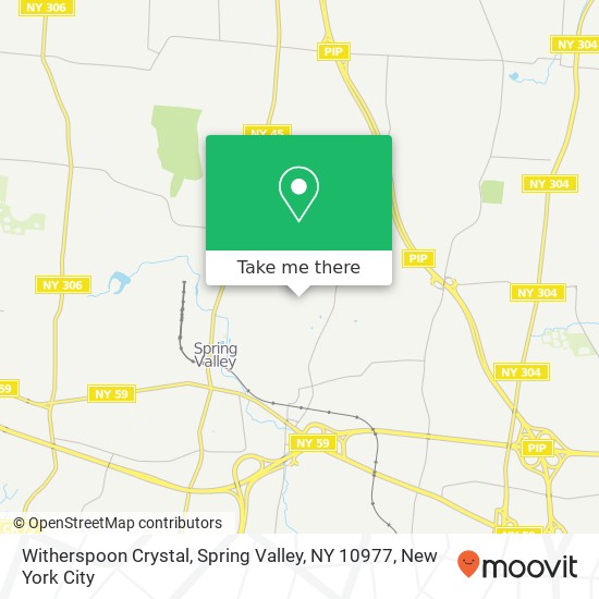 Witherspoon Crystal, Spring Valley, NY 10977 map