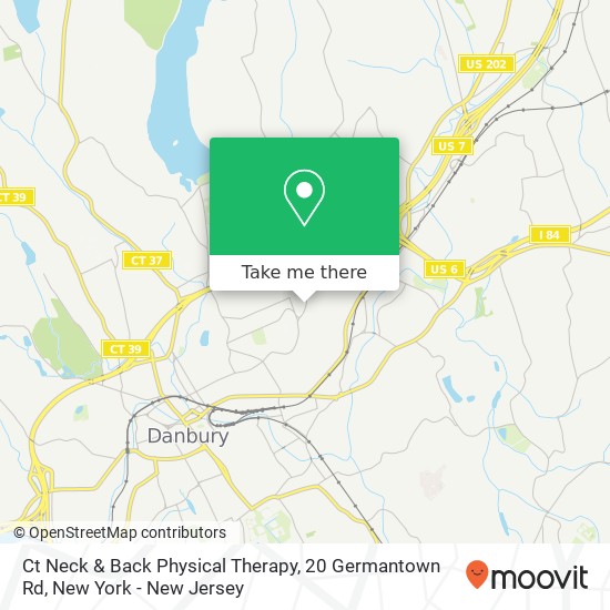 Ct Neck & Back Physical Therapy, 20 Germantown Rd map