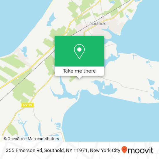 355 Emerson Rd, Southold, NY 11971 map