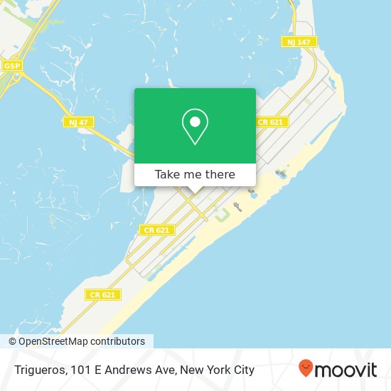 Mapa de Trigueros, 101 E Andrews Ave