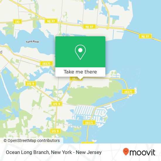 Ocean Long Branch, Ocean Gate, NJ 08740 map