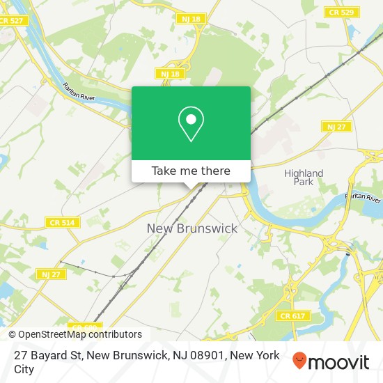 27 Bayard St, New Brunswick, NJ 08901 map