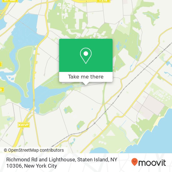 Mapa de Richmond Rd and Lighthouse, Staten Island, NY 10306