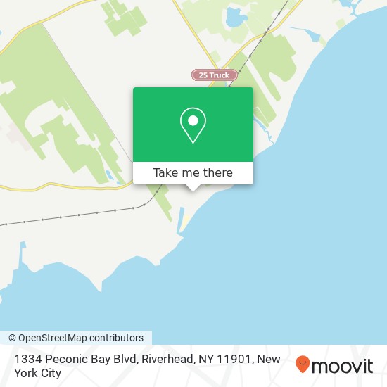 1334 Peconic Bay Blvd, Riverhead, NY 11901 map