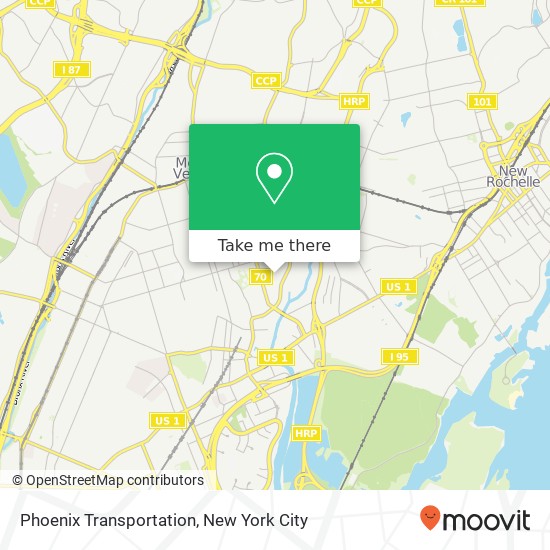 Mapa de Phoenix Transportation