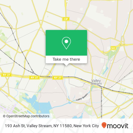 193 Ash St, Valley Stream, NY 11580 map