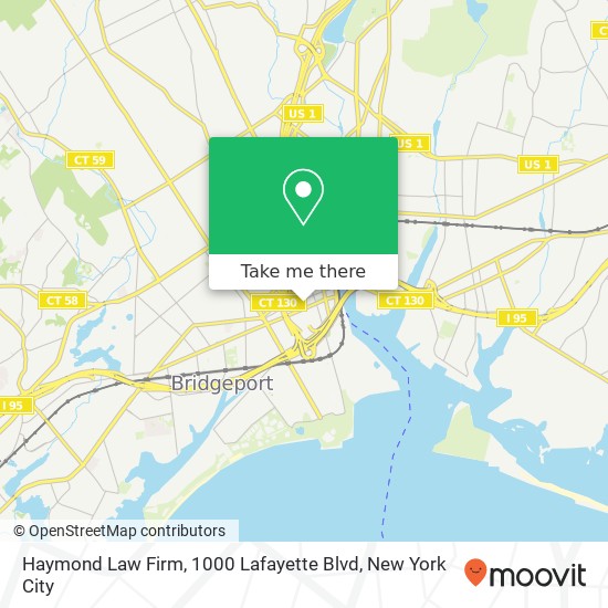 Haymond Law Firm, 1000 Lafayette Blvd map
