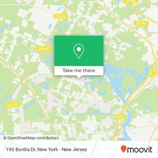 190 Bonita Dr, Egg Harbor Twp, NJ 08234 map