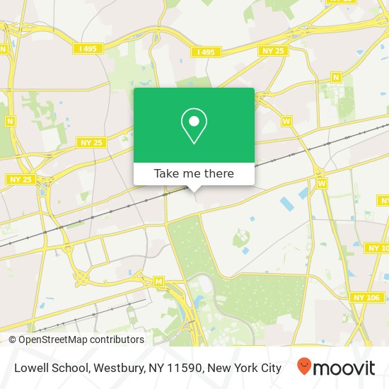 Lowell School, Westbury, NY 11590 map