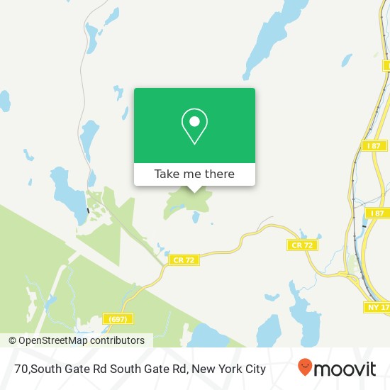 70,South Gate Rd South Gate Rd, Tuxedo Park, NY 10987 map