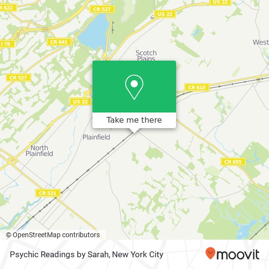 Mapa de Psychic Readings by Sarah