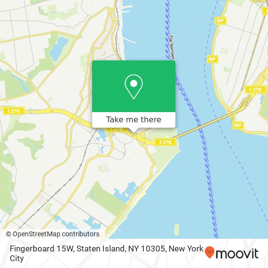 Fingerboard 15W, Staten Island, NY 10305 map