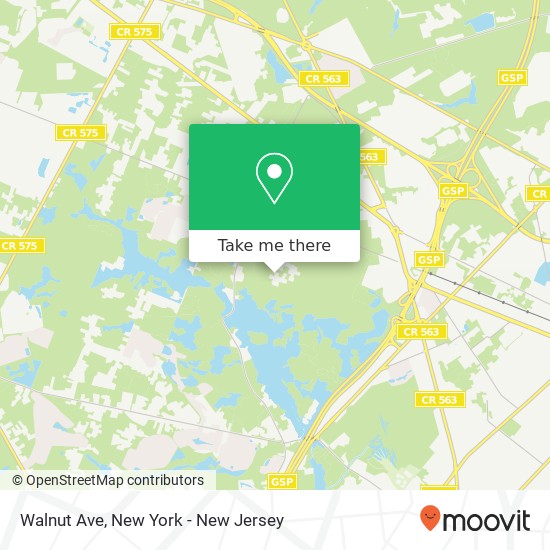 Walnut Ave, Egg Harbor Twp, NJ 08234 map