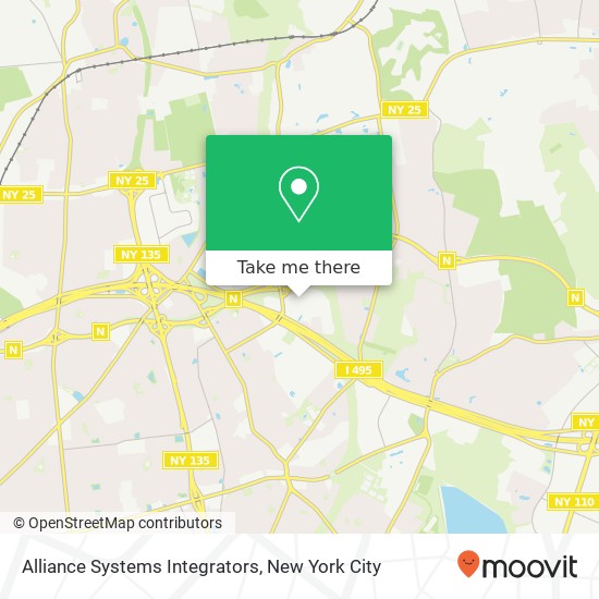 Alliance Systems Integrators map