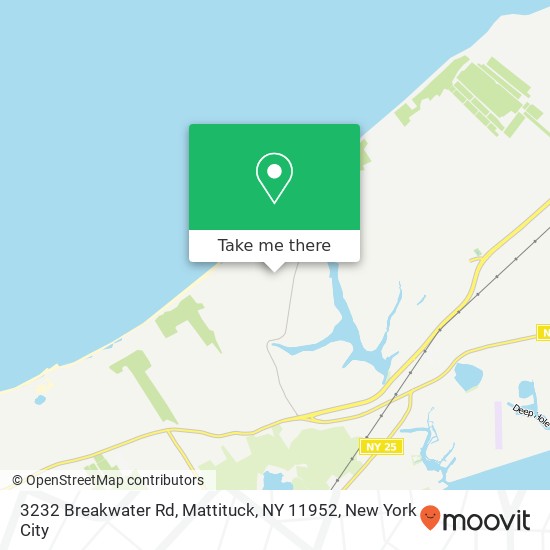 3232 Breakwater Rd, Mattituck, NY 11952 map