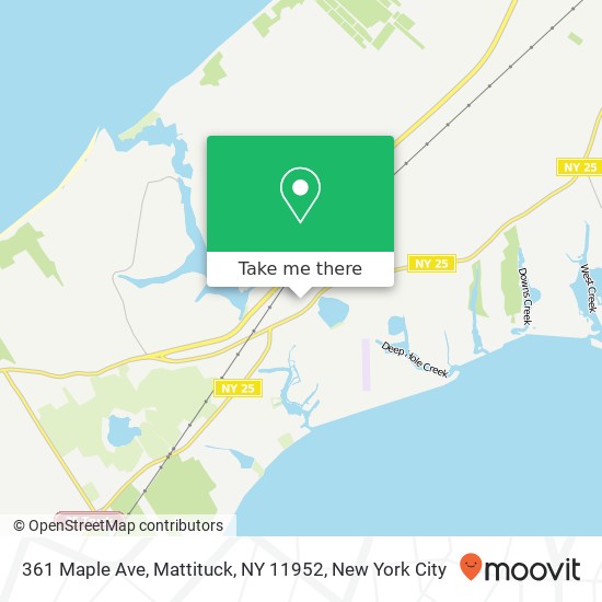 361 Maple Ave, Mattituck, NY 11952 map