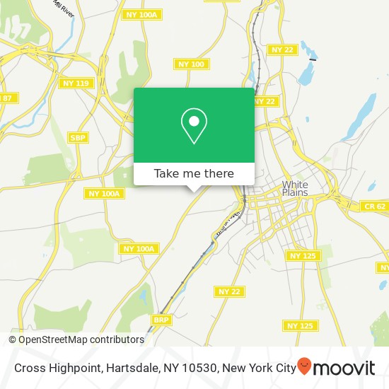 Mapa de Cross Highpoint, Hartsdale, NY 10530