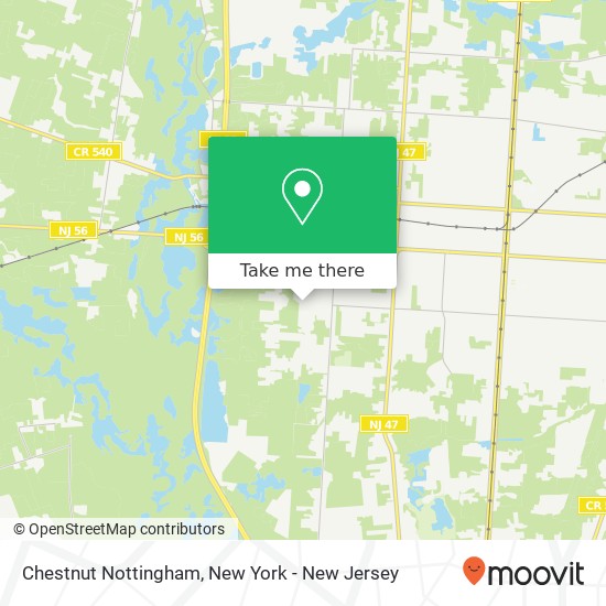 Chestnut Nottingham, Vineland, NJ 08360 map