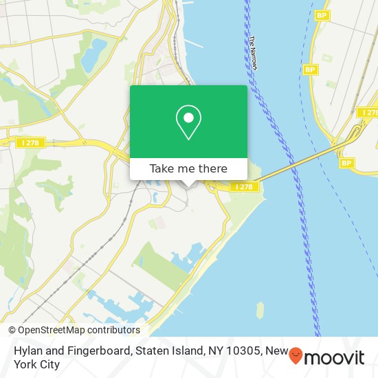 Hylan and Fingerboard, Staten Island, NY 10305 map