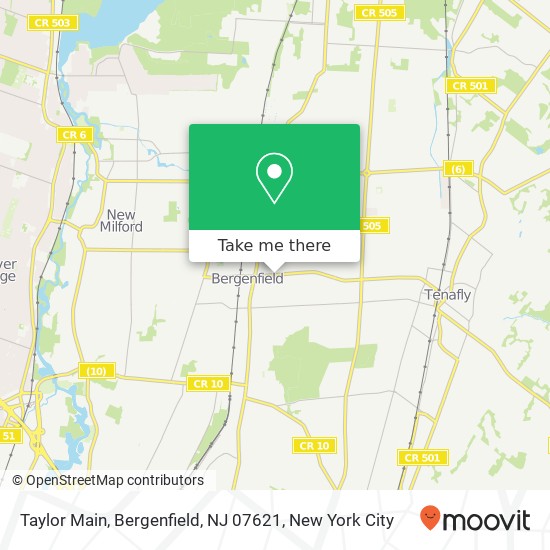 Taylor Main, Bergenfield, NJ 07621 map