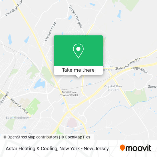 Astar Heating & Cooling map