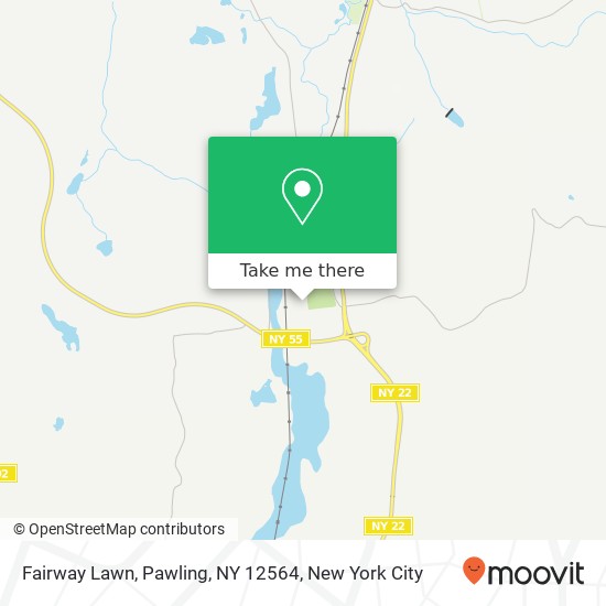 Fairway Lawn, Pawling, NY 12564 map