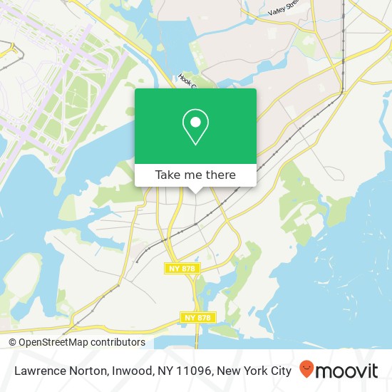 Mapa de Lawrence Norton, Inwood, NY 11096