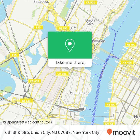 6th St & 685, Union City, NJ 07087 map