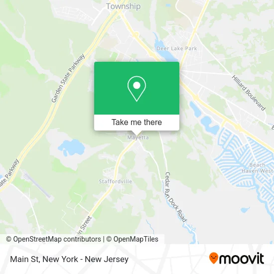 Main St, West Creek, NJ 08092 map