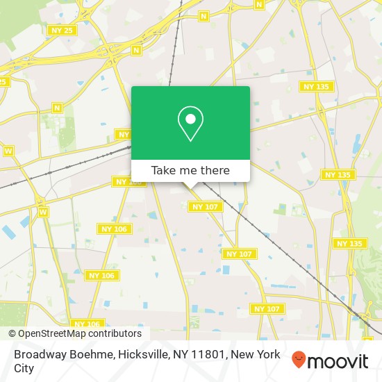 Broadway Boehme, Hicksville, NY 11801 map