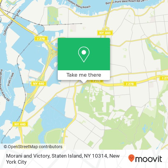 Morani and Victory, Staten Island, NY 10314 map